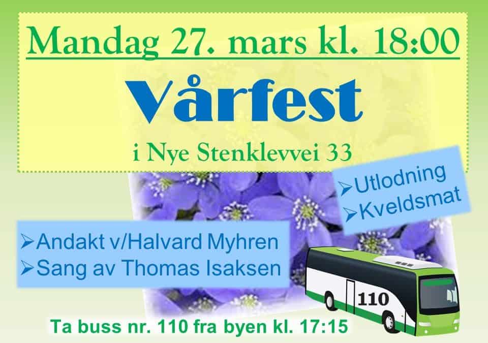 Velkommen til vårfest!