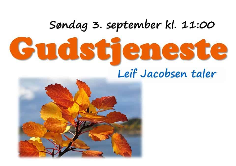 Velkommen til gudstjeneste!