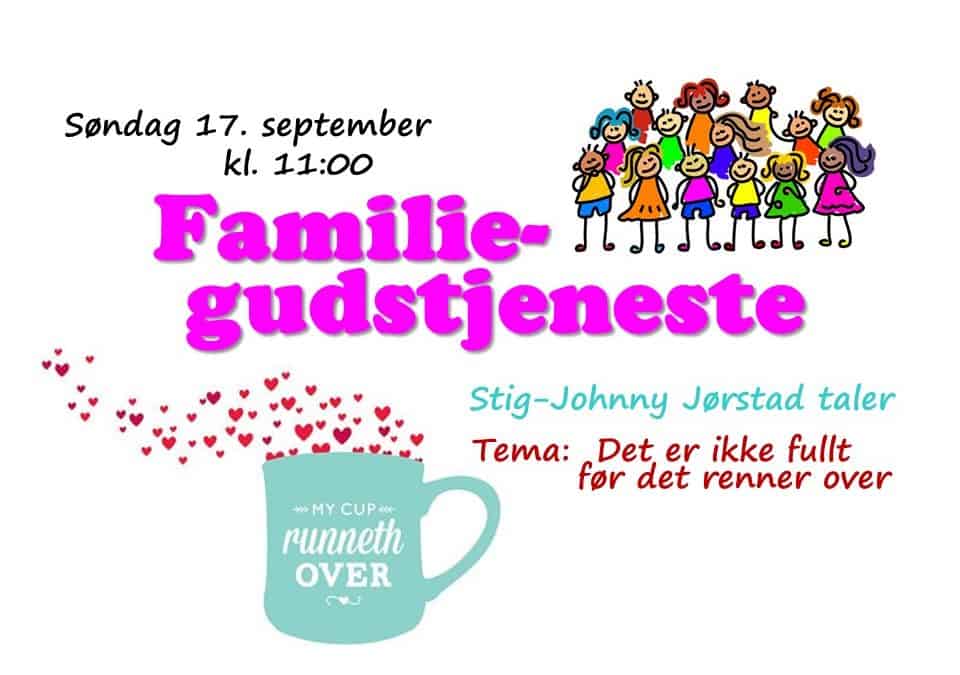 Velkommen til familiegudstjeneste!