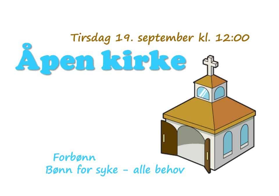 Åpen kirke – Velkommen!