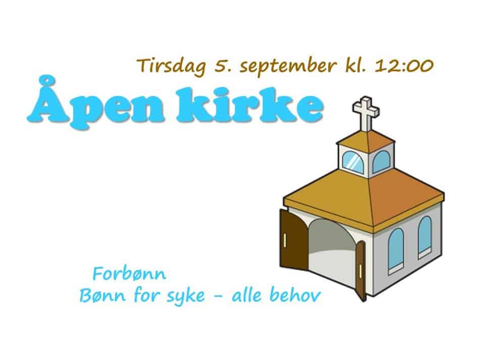 Åpen kirke – Velkommen!