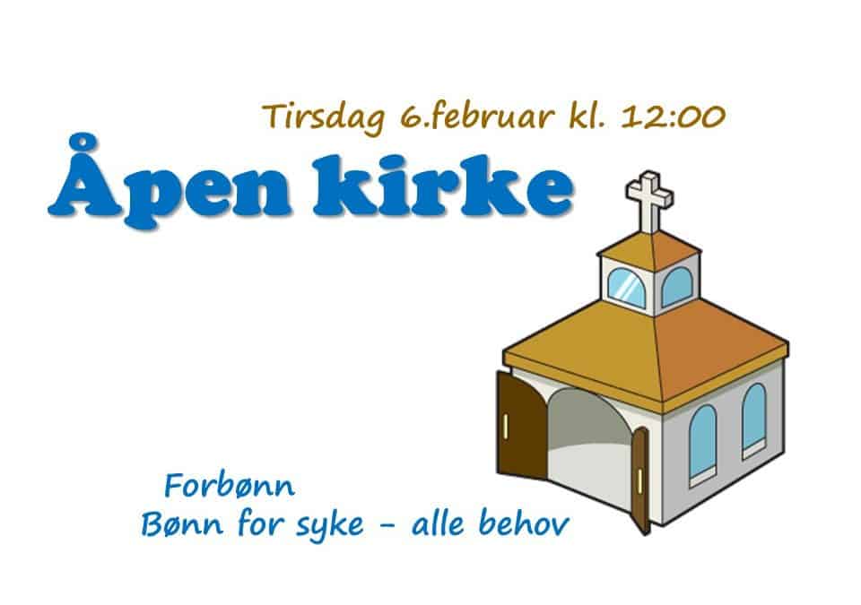 Velkommen til åpen kirke