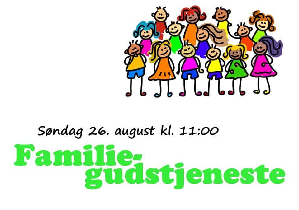 Velkommen til familiegudstjeneste!