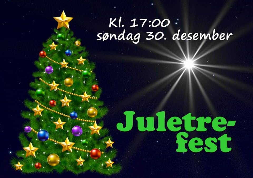 Bli med på juletrefest!