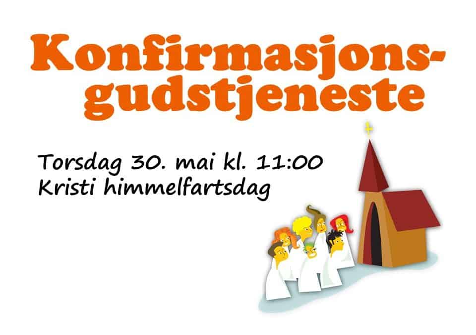 Velkommen til konfirmasjonsgudstjeneste!