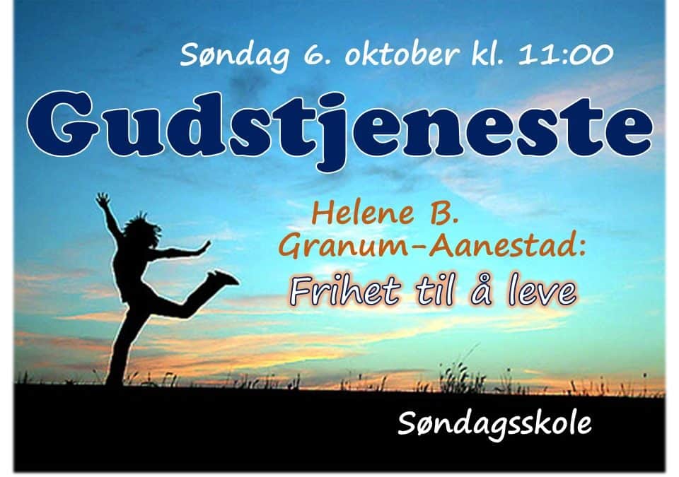 Velkommen til gudstjeneste!