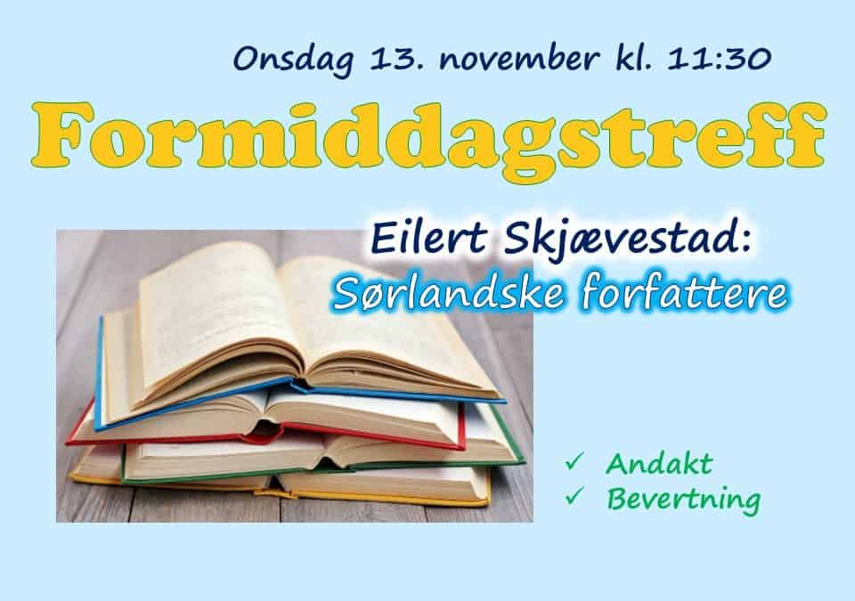 Velkommen til formiddagstreff!