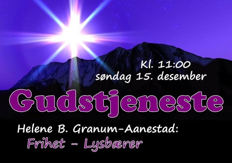 Velkommen til gudstjeneste!