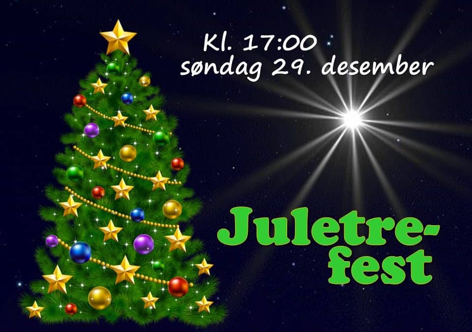 Velkommen til juletrefest!