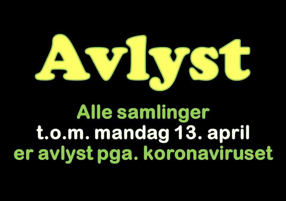 Samlinger avlyst