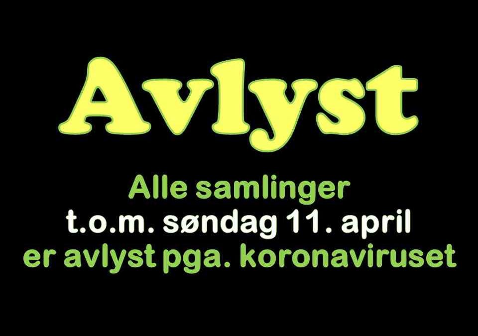 Samlinger avlyst