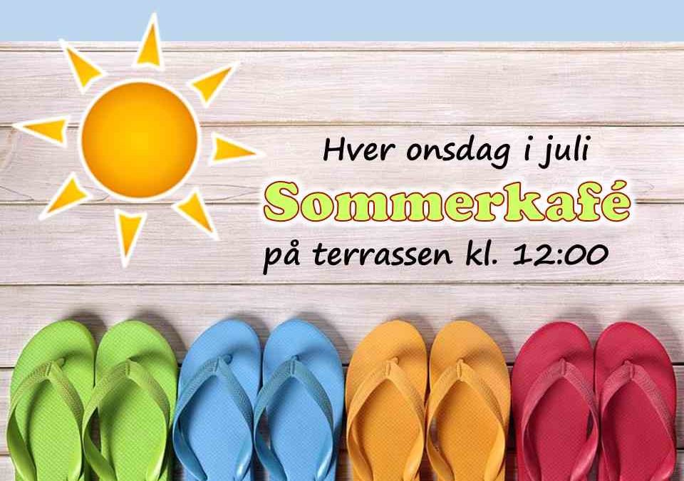 Velkommen til kafé onsdager i juli!